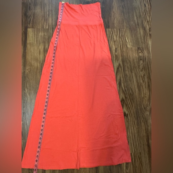 Splendid Coral Maxi Skirt size M - Picture 11 of 11